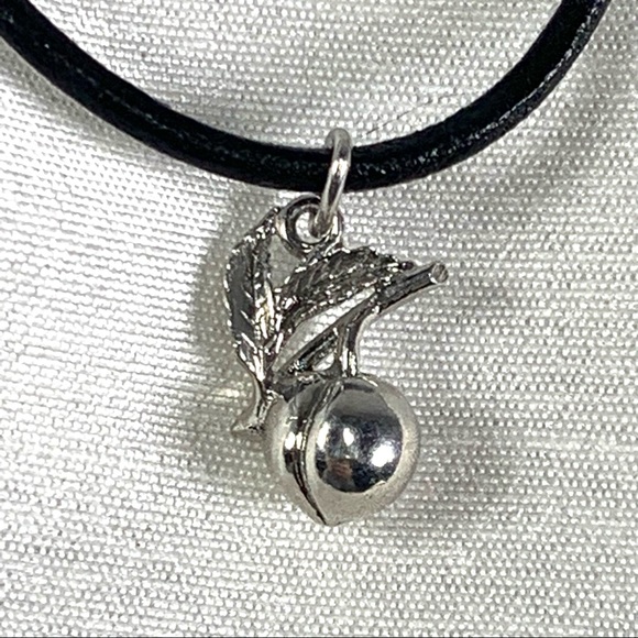 Sterling peach pendant - Picture 1 of 6